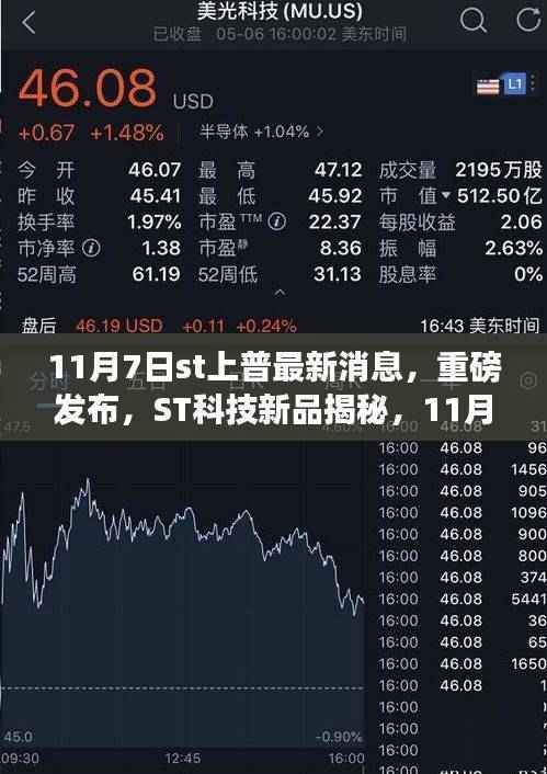 ST科技新品重磅发布，领略未来科技生活新篇章，ST上普最新消息揭秘，震撼登场！
