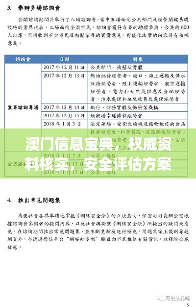 澳门信息宝典,权威资料核实,安全评估方案_TPZ917.43版