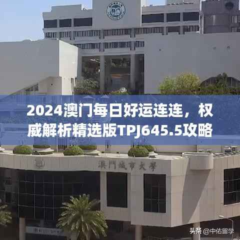 2024澳门每日好运连连,权威解析精选版TPJ645.5攻略指南