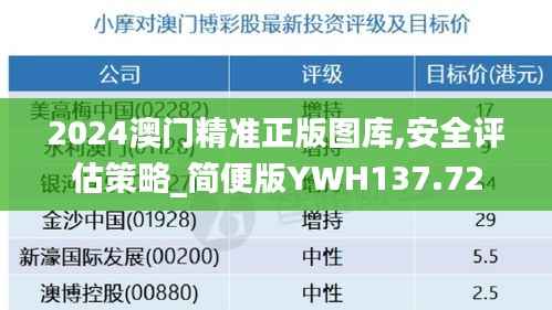 2024澳门精准正版图库,安全评估策略_简便版YWH137.72