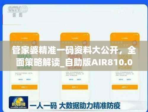 管家婆精准一码资料大公开,全面策略解读_自助版AIR810.08