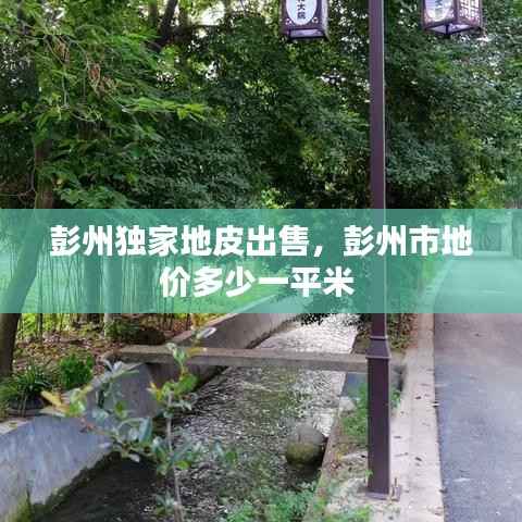 彭州独家地皮出售,彭州市地价多少一平米