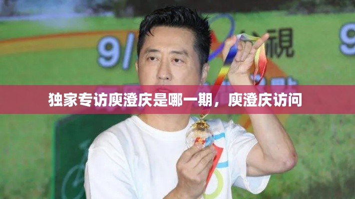 独家专访庾澄庆是哪一期,庾澄庆访问