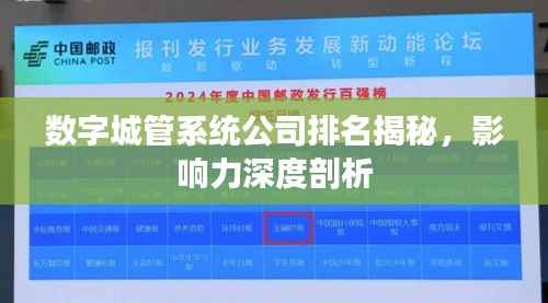 数字城管系统公司排名揭秘,影响力深度剖析